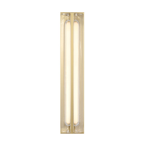 Langferd 24-Inch LED Outdoor Wall Light in Gold by Eurofase Lighting