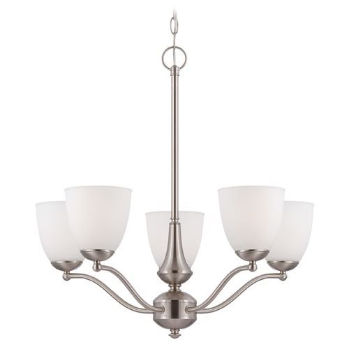 Nuvo Lighting Chandelier in Brushed Nickel by Nuvo Lighting 60/5035