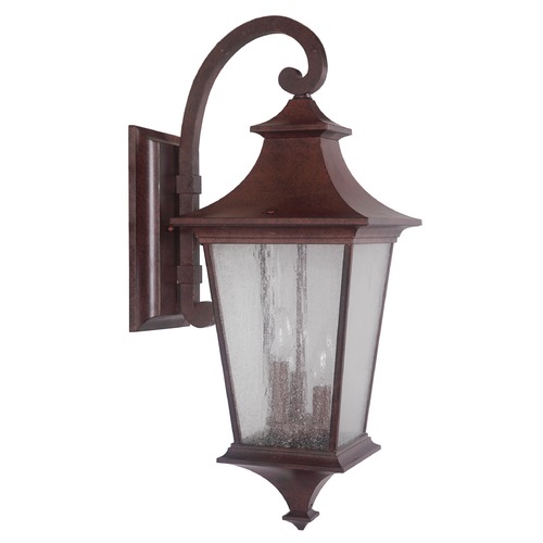 Argent 25.80-Inch Aged Bronze Textured Outdoor Wall Light by Craftmade Lighting