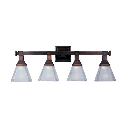 Maxim Lighting Brentwood Oil Rubbed Bronze Bathroom Light by Maxim Lighting 11079FTOI