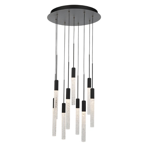 Magic Black LED Multi-Light Pendant by Modern Forms