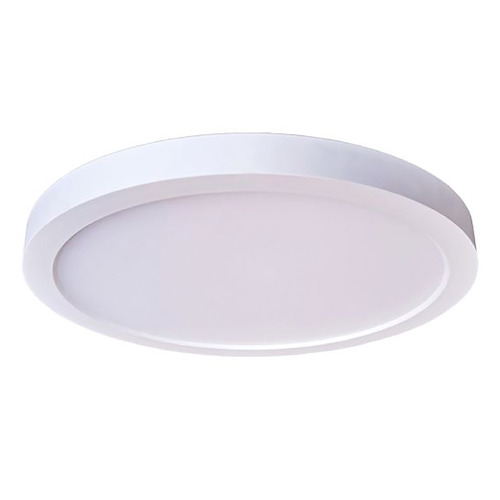 LED Flush Mount in White by Craftmade Lighting