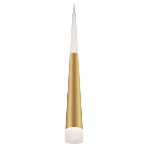 Kuzco Lighting Ultra Brushed Gold LED Mini Pendant by Kuzco Lighting 402501BG-LED