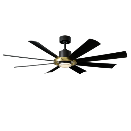 Aura 60-Inch 4CCT LED Smart Fan in Brass & Black by Modern Forms
