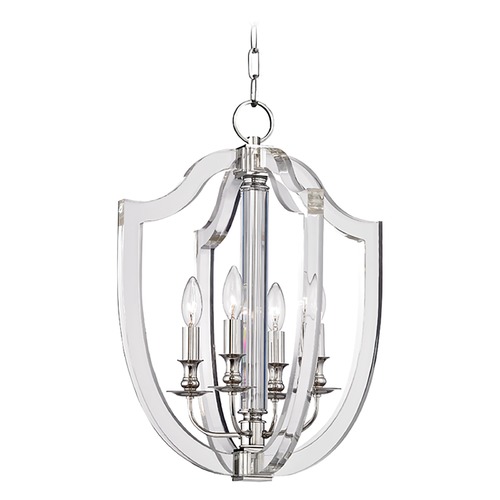 Hudson Valley Lighting Arietta Polished Nickel Pendant by Hudson Valley Lighting 6516-PN