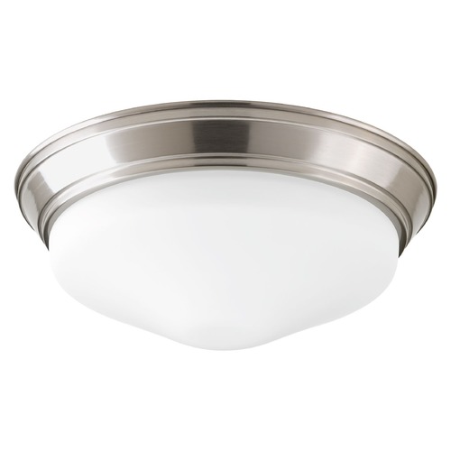 13.25-Inch LED Flush Mount in Brushed Nickel by Progress Lighting