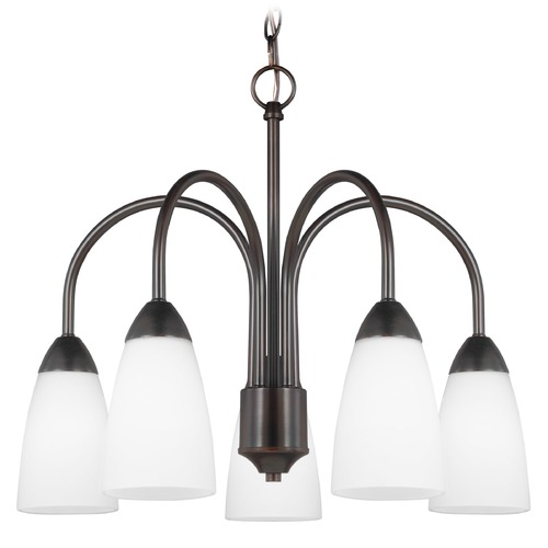 Generation Lighting Seville Burnt Sienna Mini Chandelier by Generation Lighting 3220205-710