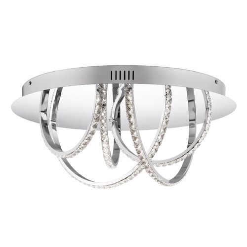 Quoizel Lighting Diamond Polished Chrome LED Flush Mount by Quoizel Lighting PCDM1618C