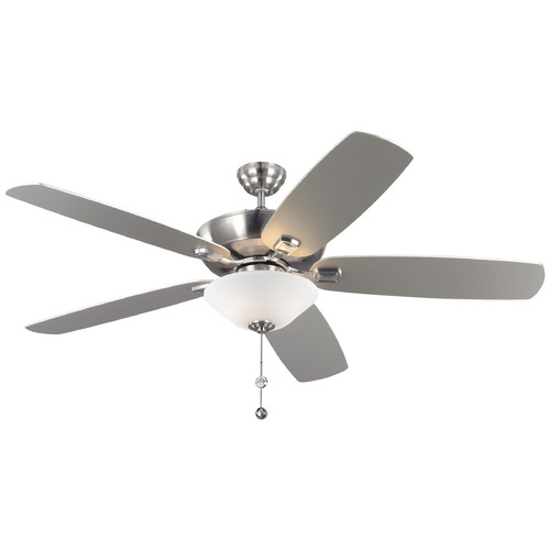 Colony 60 LED Matte White LED Ceiling Fan by Generation Lighting Fan Collection