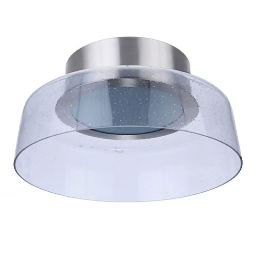 Centric Brushed Polished Nickel LED Flush Mount by Craftmade Lighting
