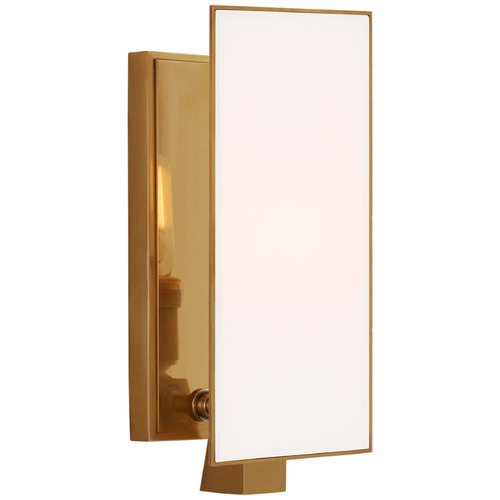 Visual Comfort Signature Collection Thomas OBrien Albertine Sconce in Antique Brass by Visual Comfort Signature TOB2340HABWG