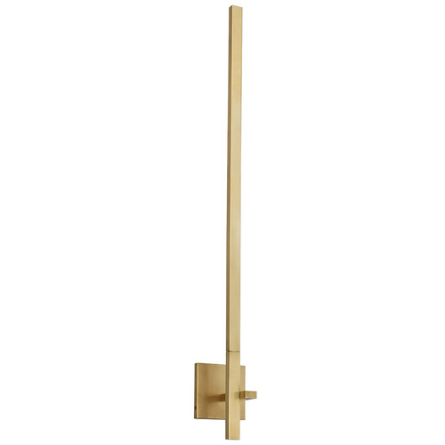 Visual Comfort Modern Collection Sean Lavin Cityscape Hand Rubbed Antique Brass LED Sconce