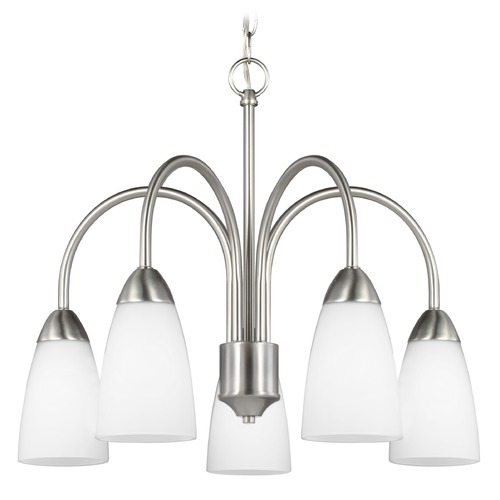 Generation Lighting Seville Brushed Nickel Mini Chandelier by Generation Lighting 3220205-962