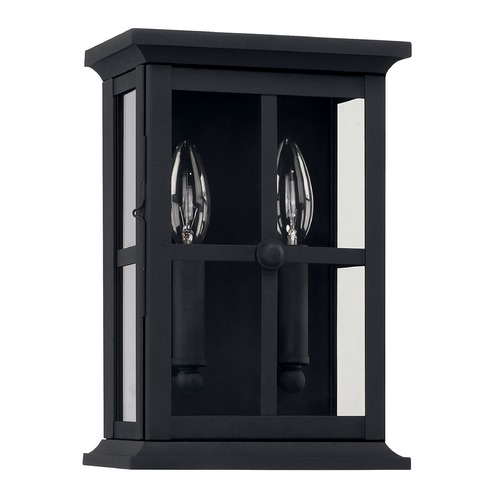 Capital Lighting Mansell 11-Inch Outdoor Wall Light in Black by Capital Lighting 926421BK