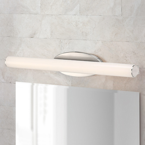 Modern Forms by WAC Lighting Mini Loft 18-Inch LED Bath Light in Brushed Nickel by Modern Forms WS-14818-BN