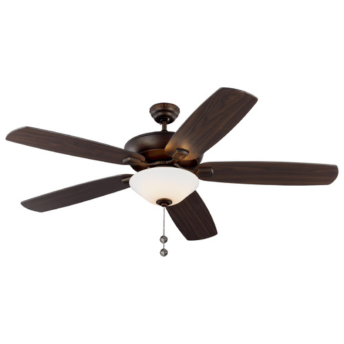 Generation Lighting Fan Collection Colony 60 Midnight Black Ceiling Fan by Generation Lighting Fan Collection 5CSM60RBD-V1