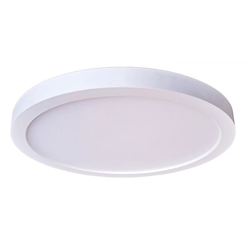LED Flush Mount in White by Craftmade Lighting