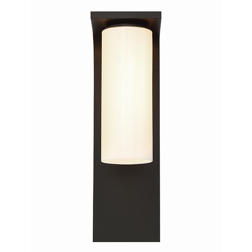 Eurofase Lighting Colonne 15-Inch Outdoor LED Sconce in Satin Black by Eurofase Lighting 41971-017