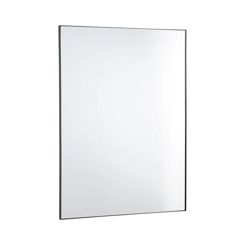 30 x 40-Inch Rectangular Mirror in Matte Black by Quorum Lighting