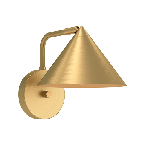 Alora Lighting Remy Brushed Gold Switched Sconce