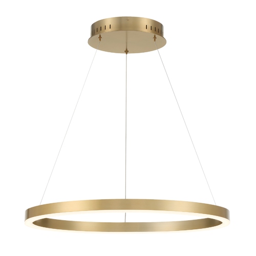 Spunto 28-Inch LED Chandelier in Gold by Eurofase Lighting