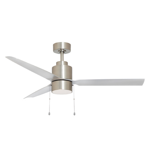 Maxim Lighting Falcon - Pull Satin Nickel LED Ceiling Fan with Light
