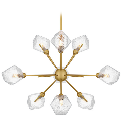 Quoizel Lighting Quoizel Lighting Salvador Brushed Gold Chandelier PCSVD5034BRG