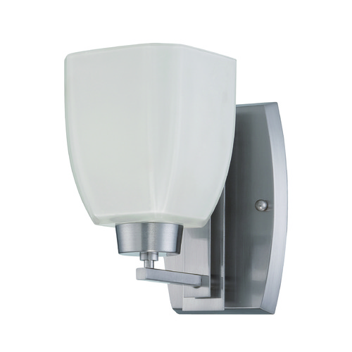 Bridwell 8-Inch Brushed Satin Nickel Sconce by Craftmade Lighting