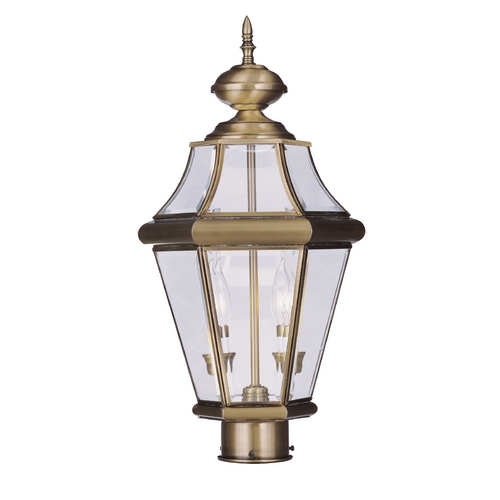 Brass Post Lighting Destination Lighting