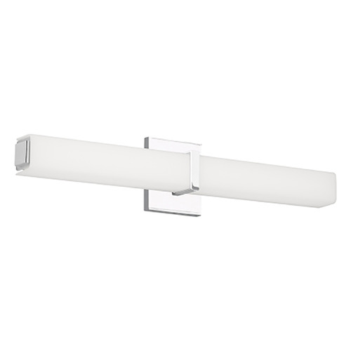 Visual Comfort Modern Collection Sean Lavin Milan 24-Inch LED Bath Bar in Chrome by Visual Comfort Modern 700BCMLN24WC-LED930