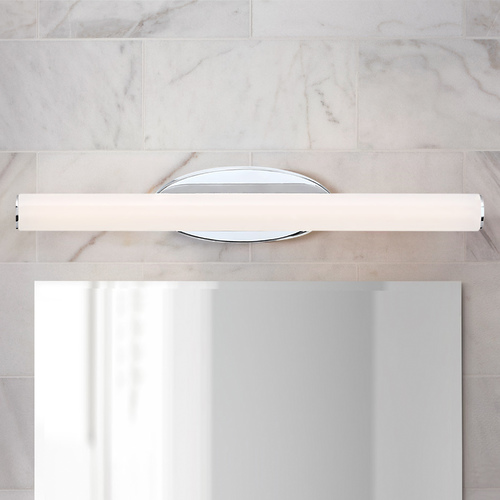 Modern Forms by WAC Lighting Mini Loft 18-Inch LED Bath Light in Chrome by Modern Forms WS-14818-CH