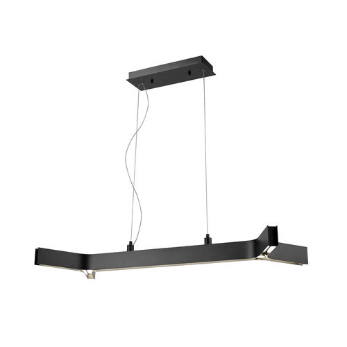 Arcano Matte Black LED Linear Light by Z-Lite