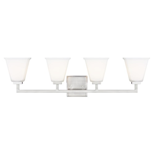 Ellis Harper Brushed Nickel Bathroom Light by Generation Lighting