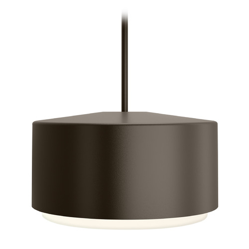 Sean Lavin Roton 18-Inch 2700K LED Outdoor Hanging Light in Bronze by Visual Comfort Modern