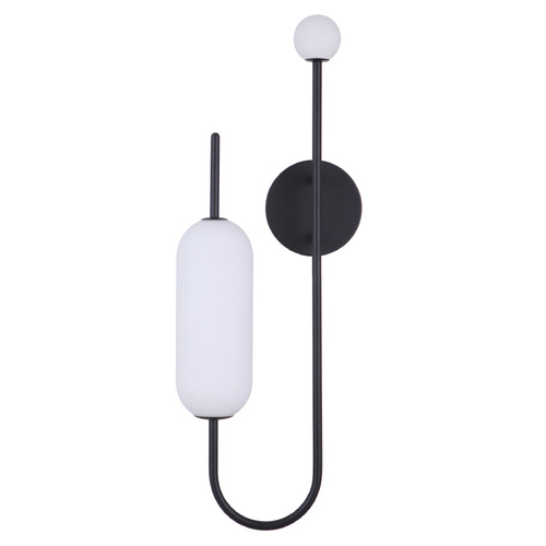 Tuli Flat Black LED Sconce by Craftmade Lighting