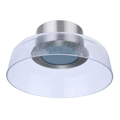 Centric Brushed Polished Nickel LED Flush Mount by Craftmade Lighting