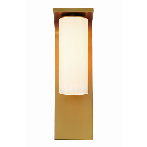 Colonne 15-Inch Outdoor LED Sconce in Gold by Eurofase Lighting