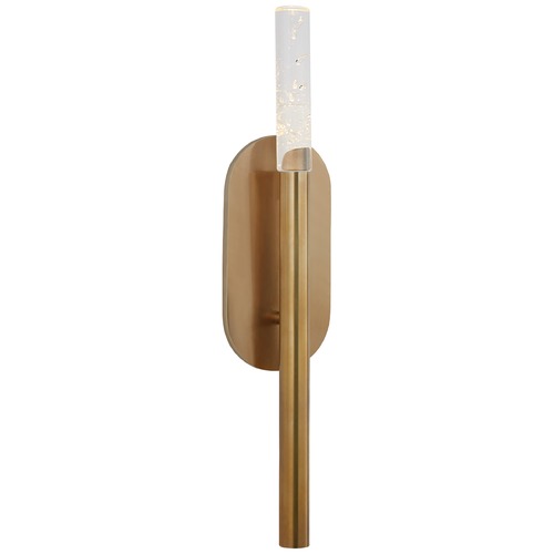 Kelly Wearstler Rousseau Bath Sconce in Brass by Visual Comfort Signature