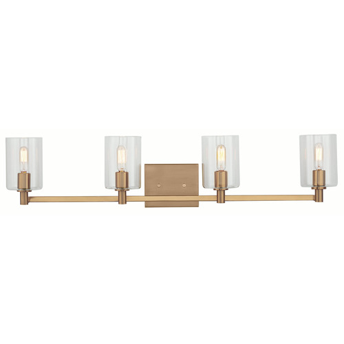 Visual Comfort Studio Collection Visual Comfort Studio Collection Fullton Satin Brass Bathroom Light 4464204-848