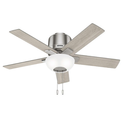 Fitzgerald 44-Inch LED Fan in Brushed Nickel by Hunter Fan Company