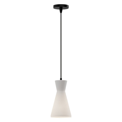 Alora Lighting Betty Matte Black Mini-Pendant Light with Conical Shade