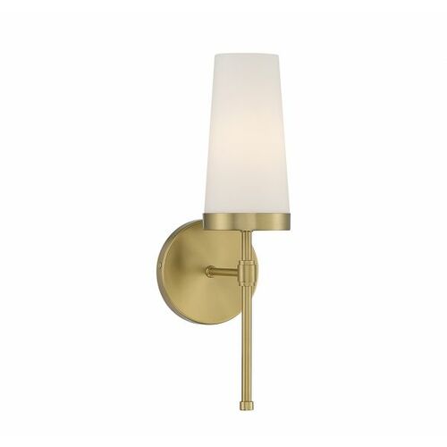 Haynes Wall Sconce in Warm Brass by Savoy House