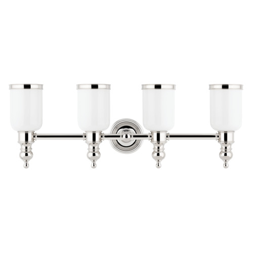 Hudson Valley Lighting Chatham 4-Light Bath Light in Polished Nickel by Hudson Valley Lighting 6304-PN