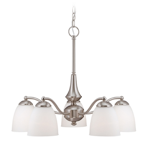 Nuvo Lighting Chandelier in Brushed Nickel by Nuvo Lighting 60/5043