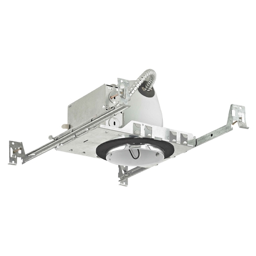 Recesso Lighting by Dolan Designs 4-Inch IC-Rated New Construction LED Trim Housing by Recesso Lighting IC402-LED