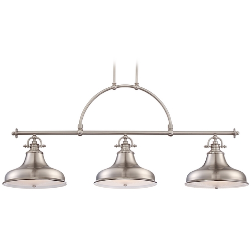 Emery Linear Light in Brushed Nickel by Quoizel Lighting