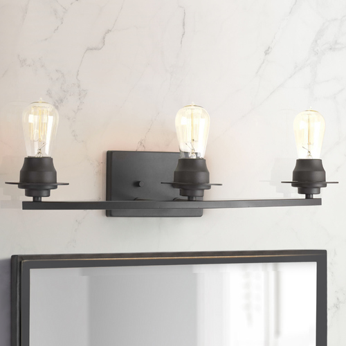 Debut Graphite 3-Light Bathroom Light by Progress Lighting