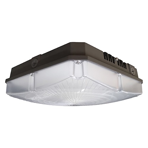 Nuvo Lighting 28W LED 10'' Bronze Low Profile Square Canopy Light 4000K by Nuvo Lighting 65/142