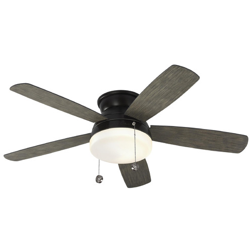 Traverse 52 Brushed Steel LED Ceiling Fan by Generation Lighting Fan Collection
