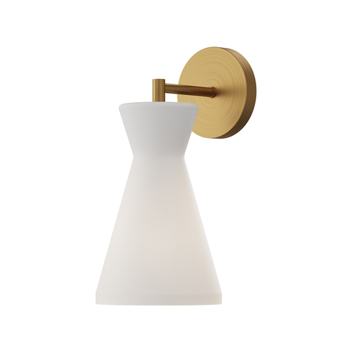 Alora Lighting Alora Lighting Betty Aged Gold Sconce WV473706AGOP